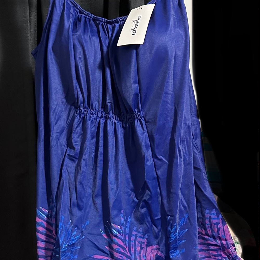 Purple and Blue Swim Two Piece